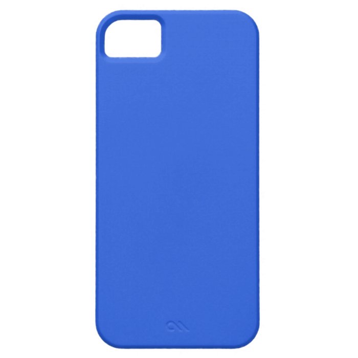 Royal Blue Cover iPhone 5 Case