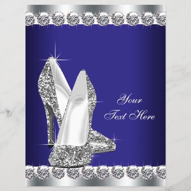 blue diamond heels