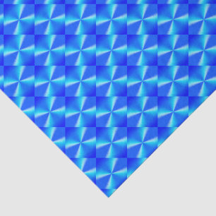 Royal Blue Diamond Pattern Tissue Paper