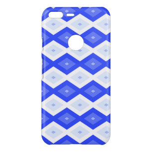 Royal blue diamond pattern uncommon google pixel XL case