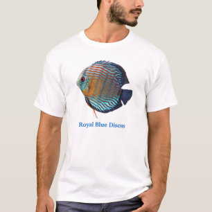 Royal Blue Discus T-Shirt