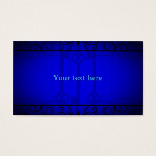 Royal blue elegance (Front)