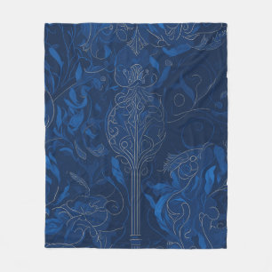 Royal Blue  Fleece Blanket