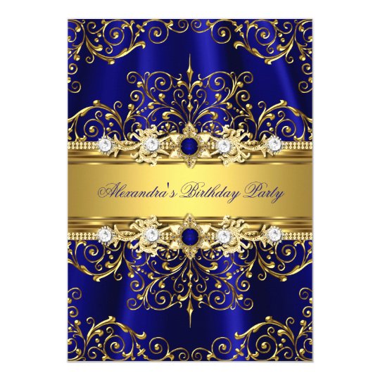 Royal Birthday Invitation Card 5