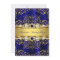 Royal Blue & Gold Damask Elegant Birthday Party