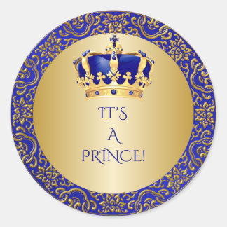 Prince Crown Stickers | Zazzle