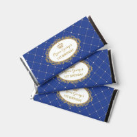 Royal Blue Gold Prince Birthday Party Favors