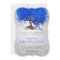 Royal Blue Heart Leaf Tree Wedding Invites