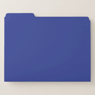 Royal Blue Holiday Elegance File Folder