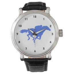 Royal Blue Horse Racing Watch
