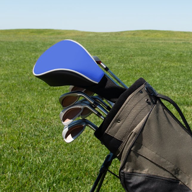 Royal Blue Hybrid Golf Head Cover – Customizable (In Situ)