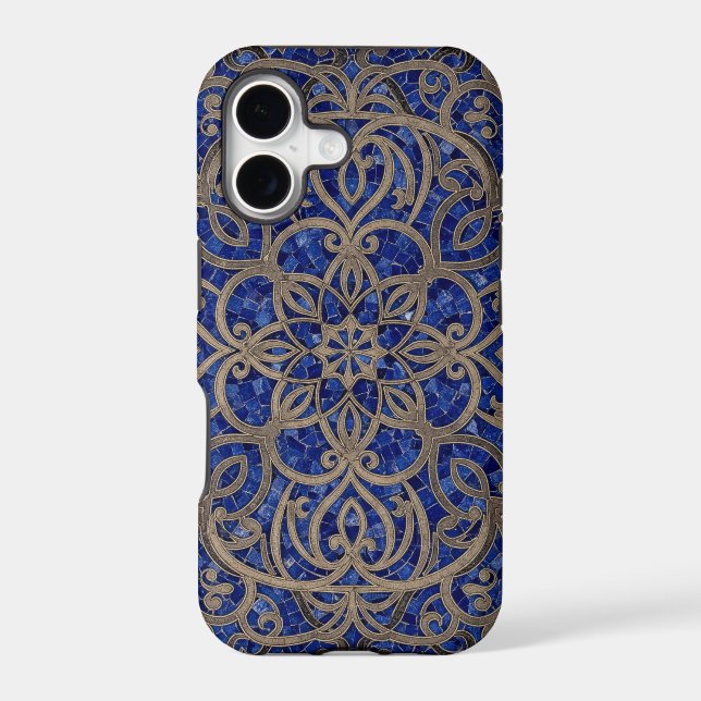 royal blue iphone case (Back)