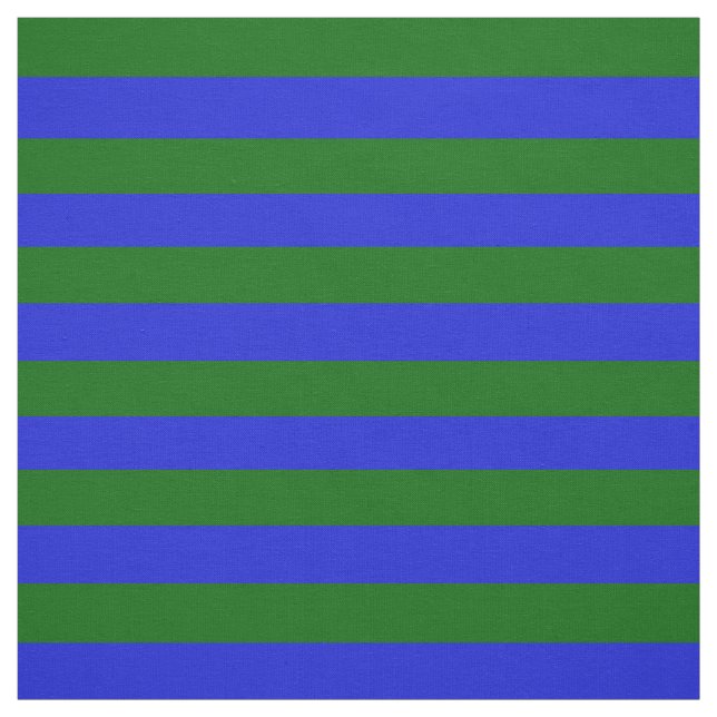 Royal blue, Island green stipe, stripes Fabric (Swatch)