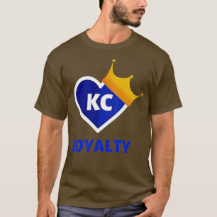 Royal Blue KC Fan Kansas City Crown Town Royalty G T-Shirt