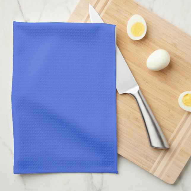 Royal Blue Kitchen Towel (Quarter Fold)