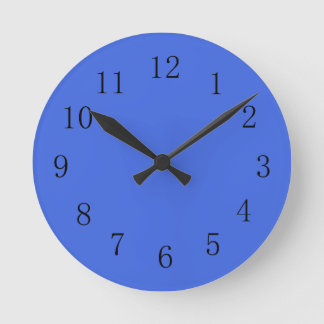 Royal Blue Kitchen Wall Clock