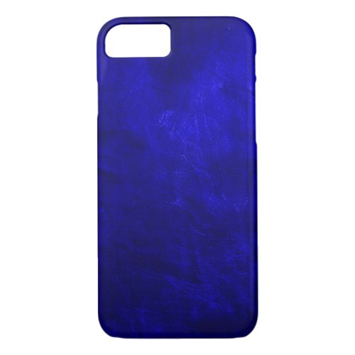 Royal Blue Leather iPhone 87 Case