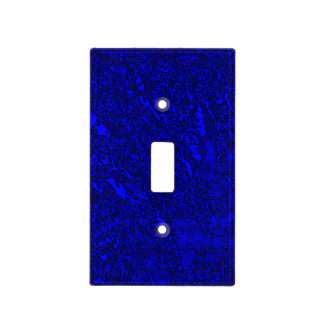 Royal Blue Light Switch Cover
