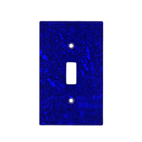 Royal Blue Light Switch Cover