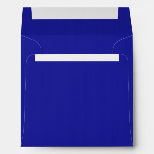 Royal Blue Linen Envelope