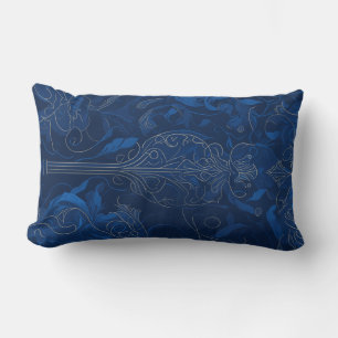 Royal Blue Lumbar Pillow