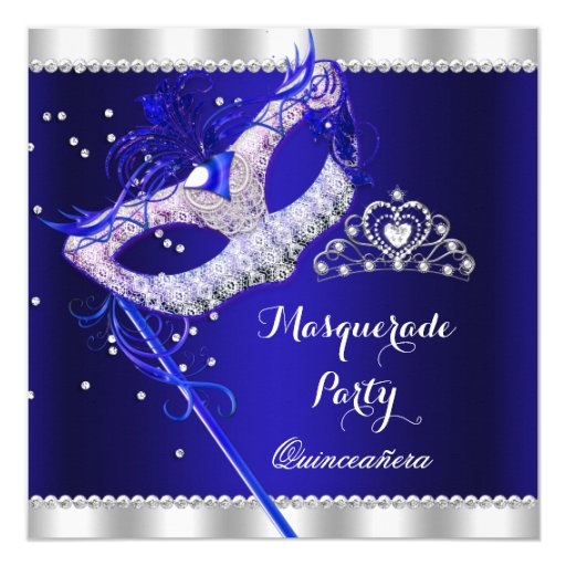 Masquerade Quinceanera Invitations 8