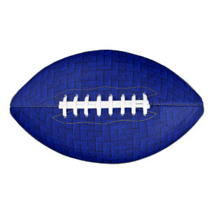 Royal Blue Maze Football
