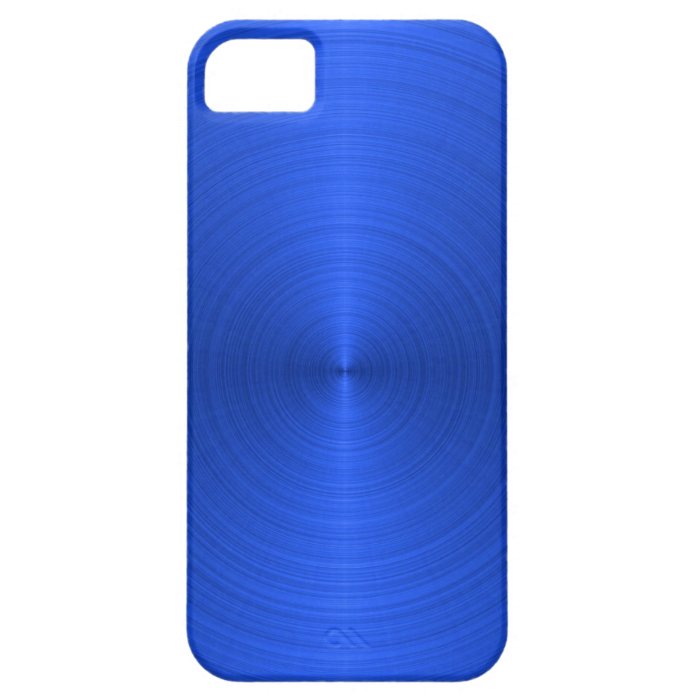 Royal Blue Metallic iPhone 5 Case