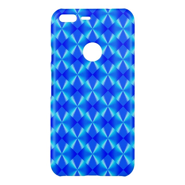 Royal Blue Modern Trendy Pattern Uncommon Google Pixel XL Case (Back)
