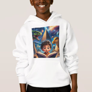 Royal Blue Mystic Wolf Cap Hoodie