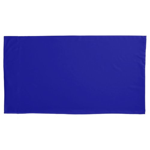 Royal Blue Pair King Size Pillow Cases