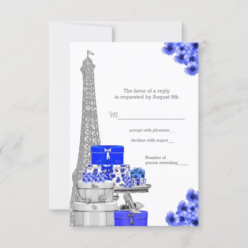 Royal Blue Paris RSVP