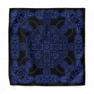 Royal Blue Persian Bandana