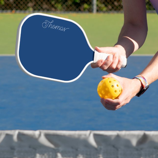 Royal Blue Personalized Pickleball Paddle (Insitu)