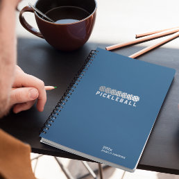 Royal Blue Pickleball Personal 2024 Weekly Planner