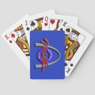 (Royal Blue) Playing Cards