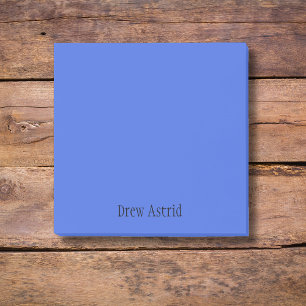 Royal Blue Professional Minimalist Black Script Post-it Notes