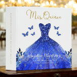 Royal Blue Quinceanera Photo Album and Planner 3 Ring Binder<br><div class="desc">Keep your quinceañera planning organized with the Royal Blue Quinceañera Photo Album and Planner 3-Ring Binder. This stunning binder features a rich royal blue cover with elegant gold accents, perfect for both planning and preserving memories of your special day. Use it to keep track of event details, guest lists, and...</div>