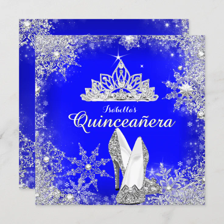 royal blue and silver background