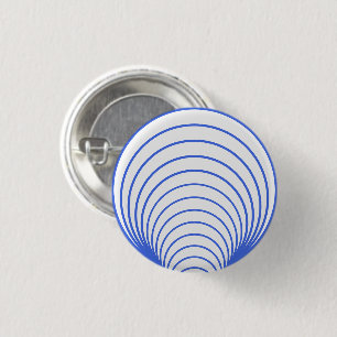 Royal Blue Radiant Lines Button – Customizable