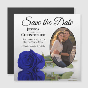 Best Save the Date Magnets – New and Blue