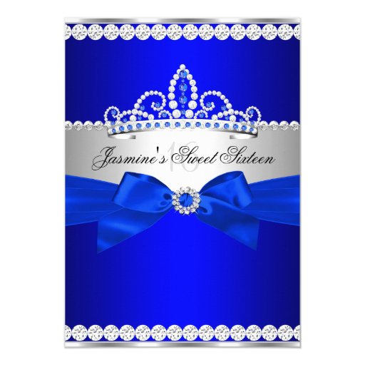 Royal Blue Invitation Paper 3