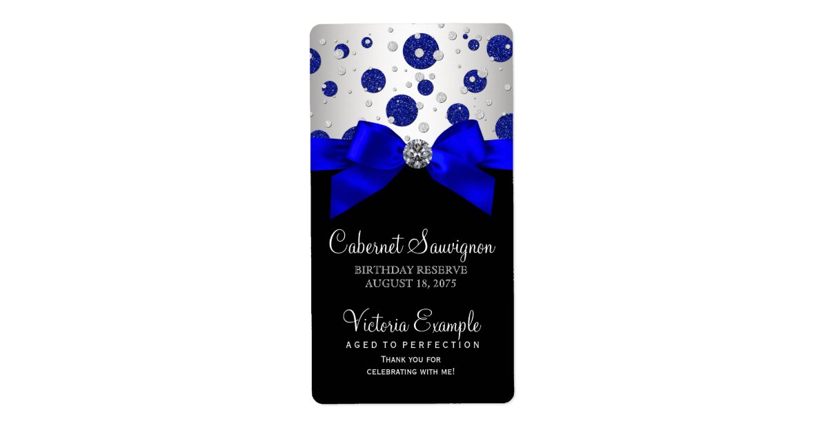 t shower invitations baby Labels Wine Bottle Zazzle.com Royal Silver Blue t shower invitations baby Labels Wine Bottle Zazzle.com Royal Silver Blue