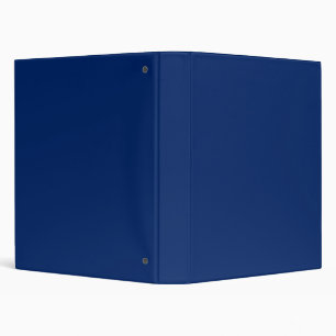 Royal Blue Solid Color 3 Ring Binder