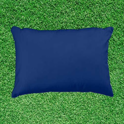 Royal Blue Solid Color Accent Pillow