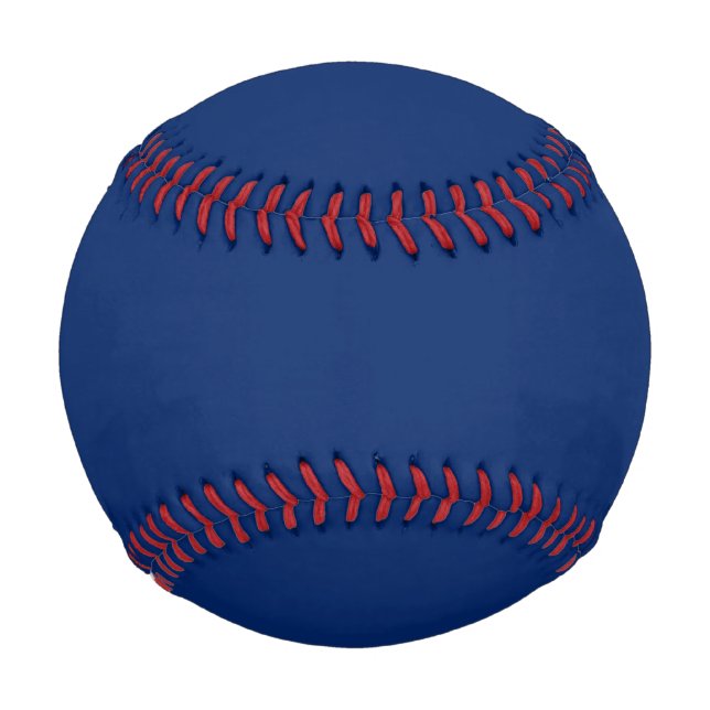 Royal Blue Solid Color Baseball (Front)