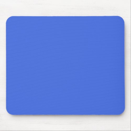 Royal Blue Solid Color  Classic  Elegant Mouse Pad