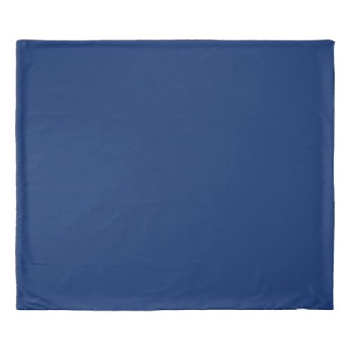 Royal Blue Solid Color Duvet Cover