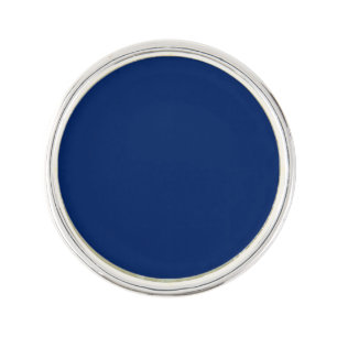 Royal Blue Solid Color Lapel Pin