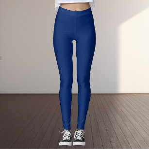 Royal Blue Ombre Leggings Women, Gradient Tie Dye Printed Yoga Pants Cute  Workout Gym Designer Tights Gift